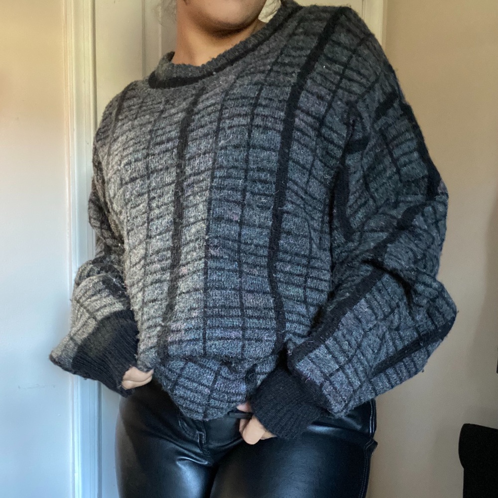 Kennington Knitted Wool Blend Sweater